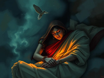 Dheeraj, a desperate maid aged 45 sexually unsatisfied with her husband who can't give her child even after many years of marriage and depending upon her for money is attracted to her landlord Vijay aged 56 , a healthy and prosperous man but can't dared to express her feelings.  Vijay is unmarried still is also attracted to Dheeraj but also couldn't find way to get in touch with her. But at one cold and dark night all barriers shattered & they have physical intimacy after many years.