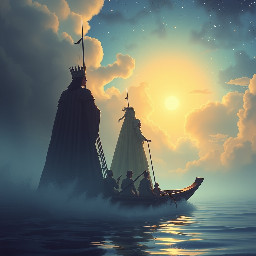 I dreamt that we were taking a boat to the King's Island with a group of nine feet tall actors in fairytale costumes. 😊