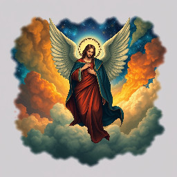 Soñe con un querubín tronos y con el arcángel miguel