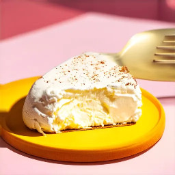 cream cheese on taost